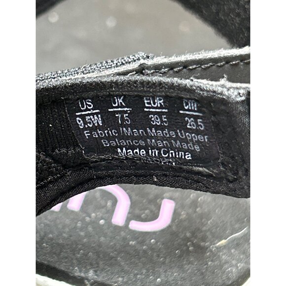 Ryka Womens Black Open-Toe Sandals Size 9.5W wide - Picture 6 of 7